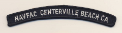 NAVFAC Centerville Beach Shoulder Patch