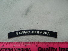 NavFac Bermuda shoulder patch