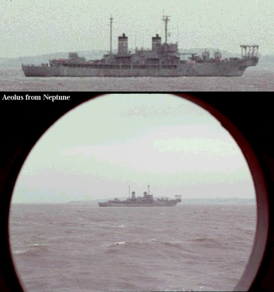 USNS Aeolus (T-ARC 3), formerly USS Aeolus (ARC 3).