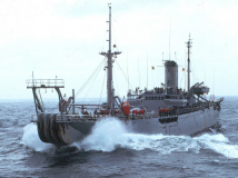 USS Neptune (ARC-2) 1972 - Underway