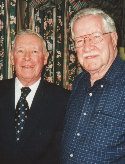 CDR Leo B. Warren, USN & CAPT Robt W. Fielden, USN