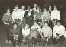  The womens softball team in Argentia 1984