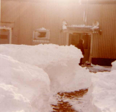 T Bldg entrance, NavFac Argentia - Feb. 1970