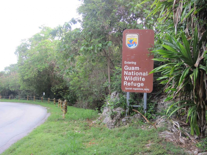 Navfac Guam is now Guam National Wildlife Area