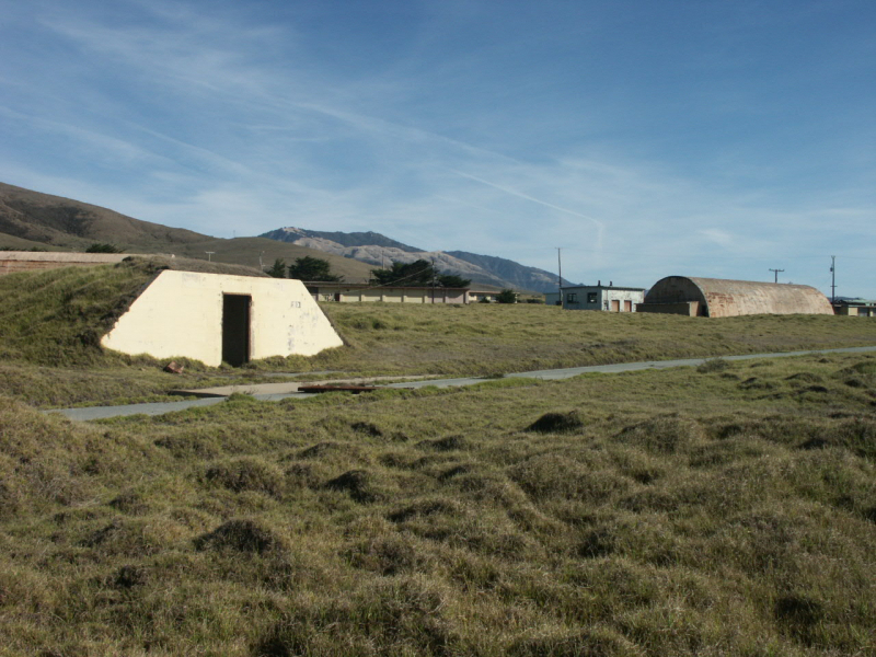 Munitions (??) Igloo & Bowling Alley  to S in bkgnd