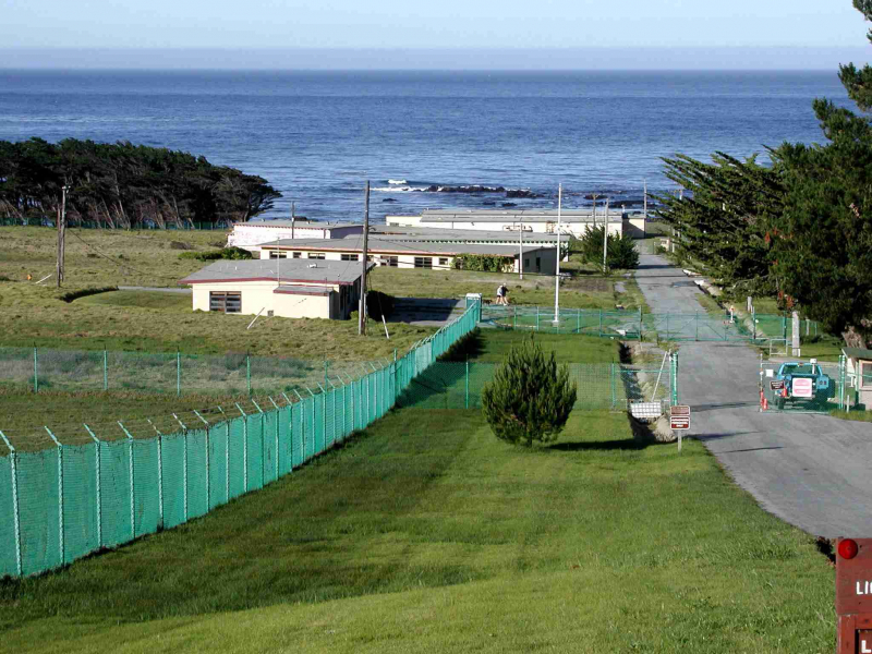 NAVFAC Point Sur, T building bottom of hill, 4/23/06