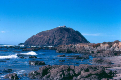 Point Sur Coast Guard Lighthouse - Oct. 1971
