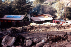 Big Sur, River Inn after mudslide - Nov. 1972