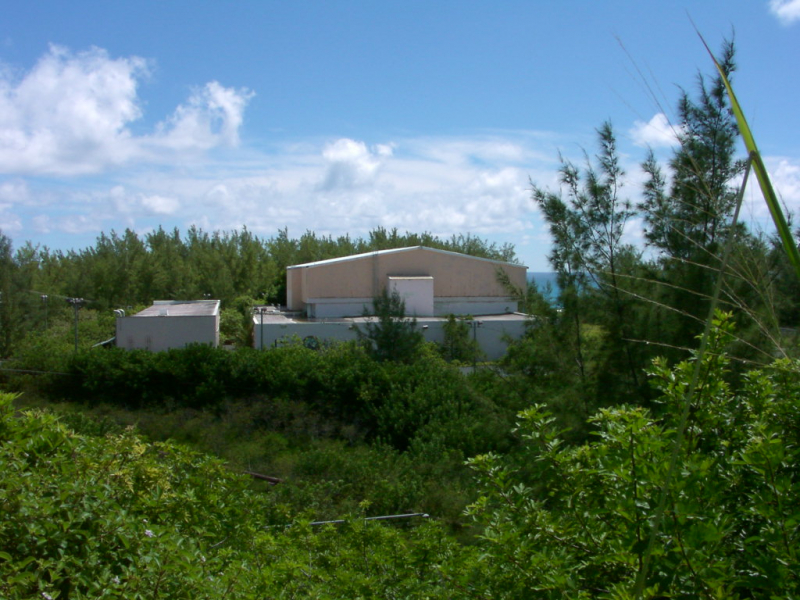 BDA- T-building and generator building from Tudor Hill Facility