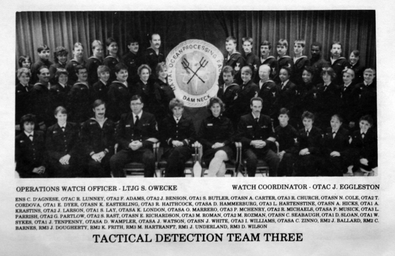 Tactical Detection Team 3, NOPF Damneck 1989.