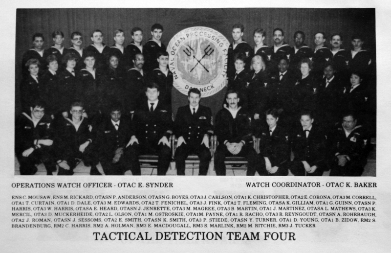 Tactical Detection Team 4, NOPF Damneck 1989.