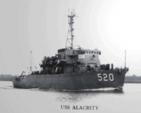 USS ALACRITY (MSO-520) BEFORE TASS INSTALLATION