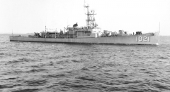 USS COURTNEY (DE-1021) ITASS SHIP