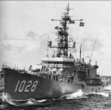 USS VAN VOORHIS (DE-1028) ITASS SHIP