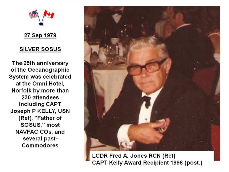 1996 Award Winner - LCDR Fred A. Jones RCN (Ret)