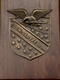 U.S.S. McCloy Plaque