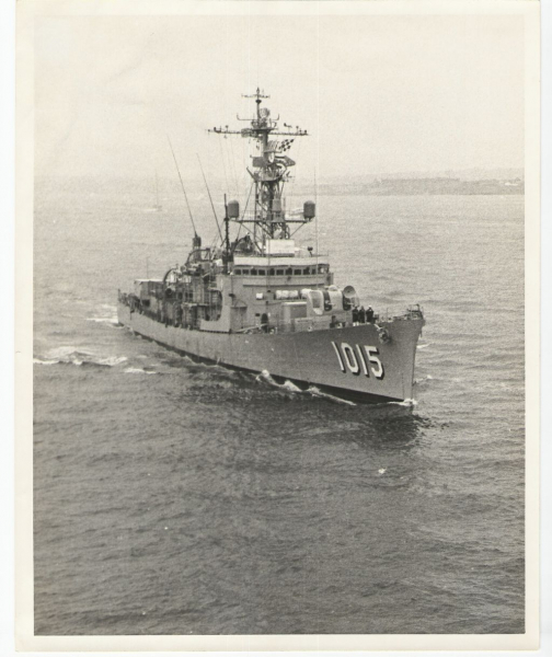 USS HAMMERBERG, DE-1015, ITASS--1972-73, MED CRUISE