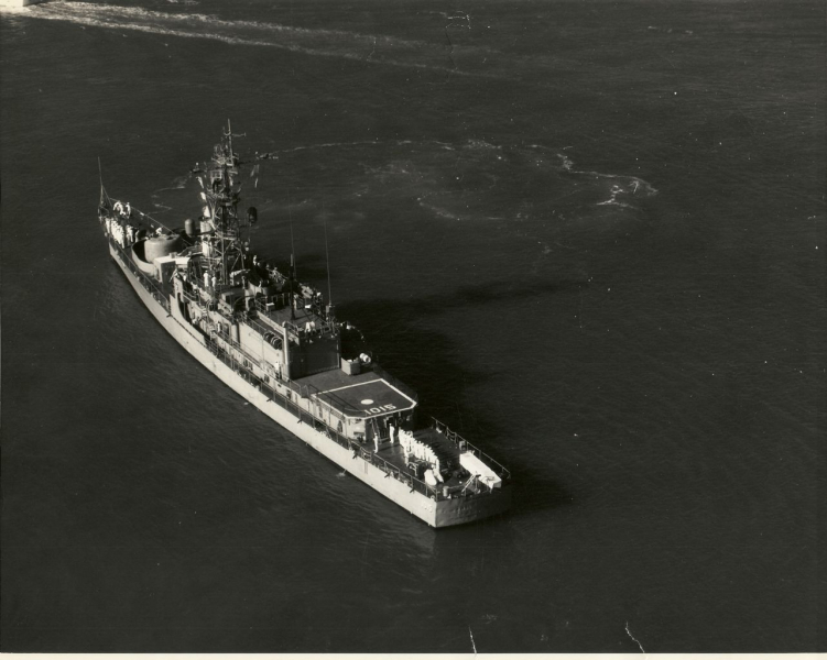 USS HAMMERBERG--DE 1015--PRE-ITASS