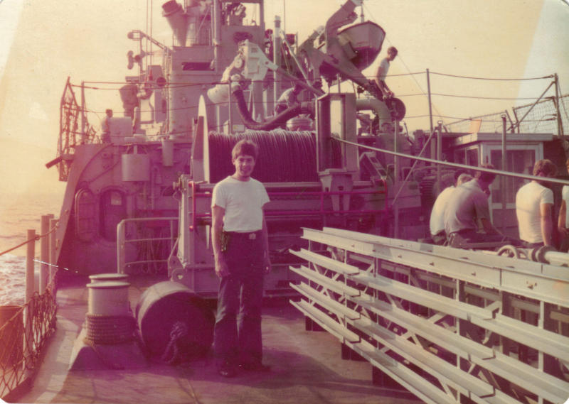 Thad Jiles - USS McCloy - 1976/77